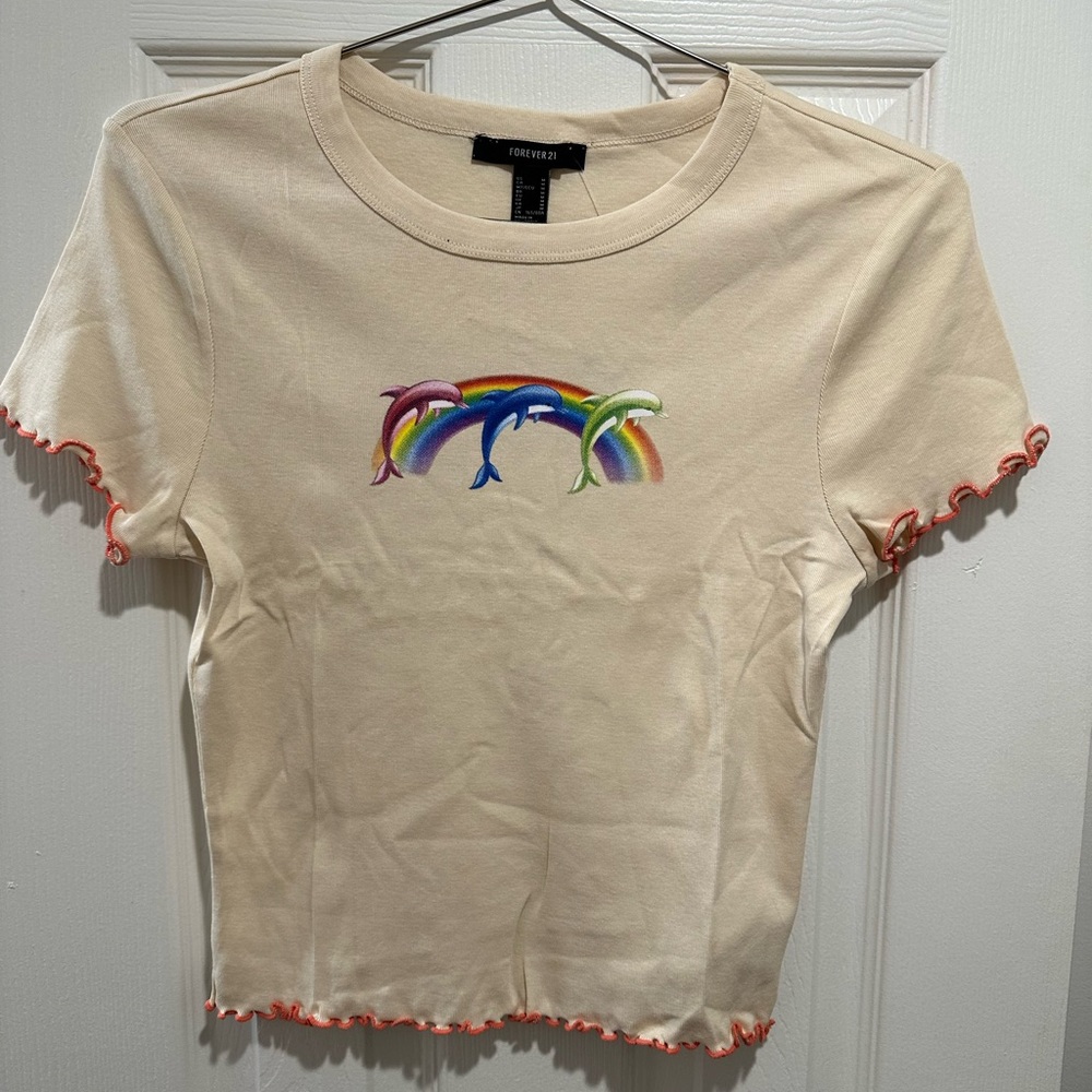 NWT Rainbow Baby Tee